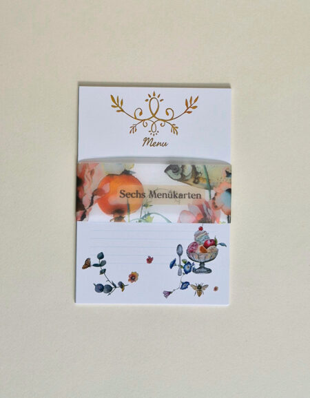 Menükarten Set 2